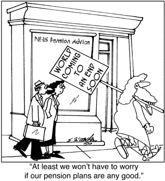 Pension Cartoon